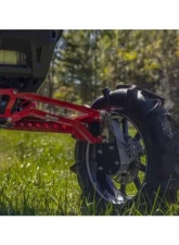 SuperATV 8" Single Billet Portal Gear Lift Kit w/ 45% Gear Reduction & Frame Stiffener Polaris RZR XP Turbo S 2 Seat 2018-2021                                     - PGH8-1-75-451-B-FS - Image 10