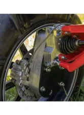 SuperATV 8" Single Billet Portal Gear Lift Kit w/ 45% Gear Reduction & Frame Stiffener Polaris RZR XP Turbo S 2 Seat 2018-2021                                     - PGH8-1-75-451-B-FS - Image 12