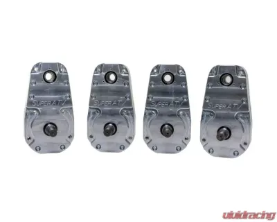 SuperATV 8" Single Billet Portal Gear Lift Kit w/ 45% Gear Reduction & Frame Stiffener Polaris RZR XP Turbo S 2 Seat 2018-2021 - PGH8-1-75-451-B-FS