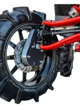 SuperATV 8" Single Cast Portal Gear Lift Kit w/ 45% Gear Reduction & Frame Stiffener Polaris RZR XP Turbo S 2 Seat 2018-2021                                     - PGH8-1-75-451-FS - Image 9