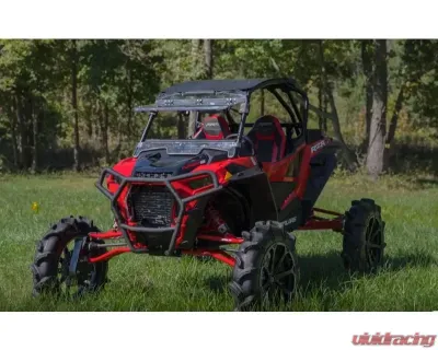 SuperATV 8" Single Cast Portal Gear Lift Kit w/ 45% Gear Reduction & Frame Stiffener Polaris RZR XP Turbo S 2 Seat 2018-2021 - PGH8-1-75-451-FS