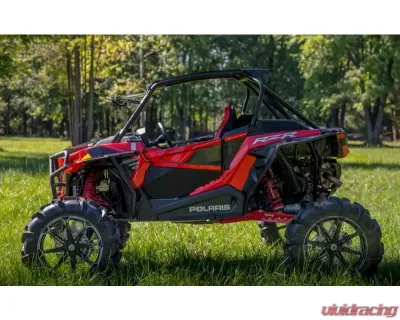 SuperATV 8" Single Cast Portal Gear Lift Kit w/ 45% Gear Reduction & Frame Stiffener Polaris RZR XP Turbo S 2 Seat 2018-2021 - PGH8-1-75-451-FS