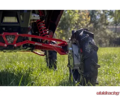 SuperATV 8" Single Cast Portal Gear Lift Kit w/ 45% Gear Reduction & Frame Stiffener Polaris RZR XP Turbo S 2 Seat 2018-2021 - PGH8-1-75-451-FS