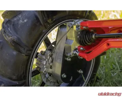 SuperATV 8" Single Cast Portal Gear Lift Kit w/ 45% Gear Reduction & Frame Stiffener Polaris RZR XP Turbo S 2 Seat 2018-2021 - PGH8-1-75-451-FS