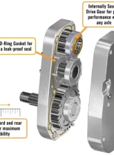 SuperATV 8" Billet Portal Gear Lift Kit w/ 45% Gear Reduction Polaris General XP 1000 2 Seat 2020+                                     - PGH8-1-94-451-B - Image 11