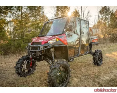 SuperATV 8" Single Billet Portal Gear Lift Kit w/ 45% Gear Reduction Polaris Ranger 1000 Standard Cab 2021+ - PGH8-1-98-452-B