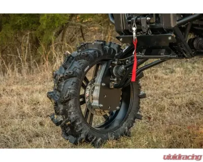 SuperATV 8" Single Billet Portal Gear Lift Kit w/ 45% Gear Reduction Polaris Ranger 1000 Standard Cab 2021+ - PGH8-1-98-452-B