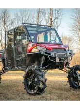 SuperATV 8" Single Cast Portal Gear Lift Kit w/ 45% Gear Reduction & Frame Stiffener Polaris Ranger 1000 Standard Cab 2021+                                     - PGH8-1-98-452-FS - Image 2