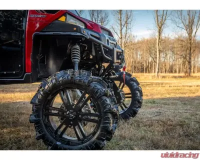 SuperATV 8" Single Cast Portal Gear Lift Kit w/ 45% Gear Reduction & Frame Stiffener Polaris Ranger 1000 Standard Cab 2021+ - PGH8-1-98-452-FS