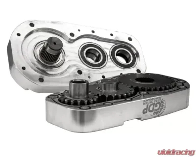 SuperATV 8" Billet Portal Gear Lift Kit w/ 45% Gear Reduction & Frame Stiffener Polaris Ranger Honda Pioneer 1000 2016 - PGH8-3-64-453-B-FS