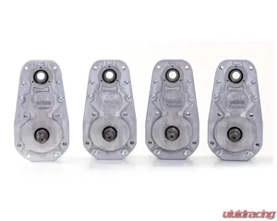 SuperATV 8" Cast Portal Gear Lift Kit w/ 45% Gear Reduction & Frame Stiffener Polaris Ranger Honda Pioneer 1000 2017-2021 - PGH8-3-64-454-FS