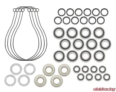 SuperATV 8" Single Portal Gear Lift Seal & Bearing Rebuild Kits w/ 60% Gear Reduction(4 Portal Box) - PGH8-60-RBK-4K