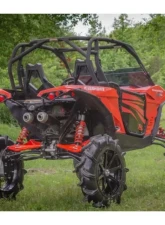 SuperATV 8" Cast Portal Gear Lift Kit w/ 45% Gear Reduction & Frame Stiffener Can-Am Maverick Turbo | Maverick X 2015+                                     - PGH8-7-51-451-FS - Image 11