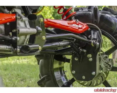 SuperATV 8" Cast Portal Gear Lift Kit w/ 45% Gear Reduction & Frame Stiffener Can-Am Maverick Turbo | Maverick X 2015+ - PGH8-7-51-451-FS