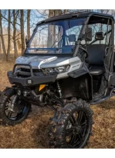 SuperATV 8" Single Billet Portal Gear Lift Kit w/ 60% Gear Reduction & Frame Stiffener Can-Am Defender 2016-2021                                     - PGH8-7-67-603-B-FS - Image 4