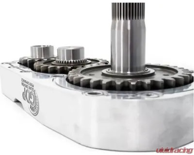 SuperATV 8" Single Cast Portal Gear Lift Kit w/ 45% Gear Reduction & Frame Stiffener Can-Am Defender w/ Big Lift Kit 2016-2021 - PGH8-7-90-453-FS