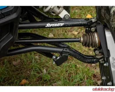 SuperATV 1.5 Inch Forward Offset A-Arms Track Bars Polaris RZR XP 1000 2014+ - PGH8-RL-001-02