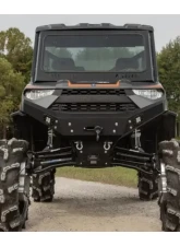 SuperATV 8" Dual Billet Portal Gear Lift Kit w/ 70% Gear Reduction & Frame Stiffener Polaris Ranger XP 1000 Standard Cab 2021+                                     - PGH8D-1-98-702-B-FS - Image 3