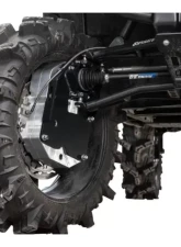 SuperATV 8" Dual Billet Portal Gear Lift Kit w/ 70% Gear Reduction & Frame Stiffener Polaris Ranger XP 1000 Crew Cab 2017-2018                                     - PGH8D-1-34-702-B-FS - Image 7