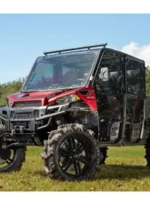 SuperATV 8" Dual Billet Portal Gear Lift Kit w/ 70% Gear Reduction & Frame Stiffener Polaris Ranger XP 1000 Crew Cab 2017-2018                                     - PGH8D-1-34-702-B-FS - Image 2