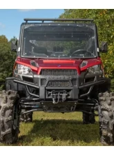 SuperATV 8" Dual Billet Portal Gear Lift Kit w/ 70% Gear Reduction & Frame Stiffener Polaris Ranger XP 1000 Standard Cab 2018-2020                                     - PGH8D-1-34-703-B-FS - Image 3