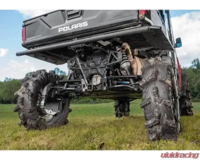 SuperATV 8" Dual Billet Portal Gear Lift Kit w/ 70% Gear Reduction & Frame Stiffener Polaris Ranger XP 1000 Standard Cab 2018-2020 - PGH8D-1-34-703-B-FS