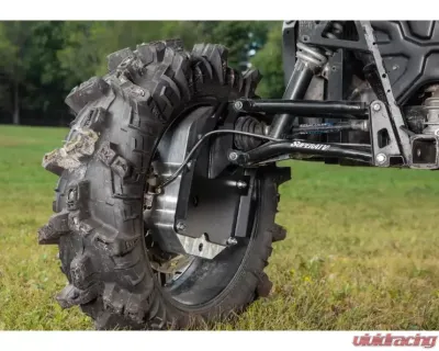 SuperATV 8" Dual Billet Portal Gear Lift Kit w/ 70% Gear Reduction & Frame Stiffener Polaris Ranger XP 1000 Standard Cab 2018-2020 - PGH8D-1-34-703-B-FS