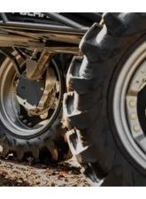 SuperATV 8" Dual Billet Portal Gear Lift Kit w/ 70% Gear Reduction & Frame Stiffener Polaris RZR XP Turbo 2016-2021                                     - PGH8D-1-58-702-B-FS - Image 5