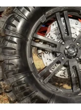 SuperATV 8" Dual Billet Portal Gear Lift Kit w/ 70% Gear Reduction & Frame Stiffener Can-AM Maverick X3 MAX 2017+                                     - PGH8D-7-72-702-B-FS - Image 6