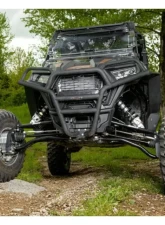 SuperATV 4" Dual Billet Portal Gear Lift Kit w/ 15% Gear Reduction & Frame Stiffener Polaris RZR XP 1000 Standard 2015-2016                                     - PGHD-1-33-152-B-FS - Image 2