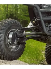 SuperATV 4" Dual Billet Portal Gear Lift Kit w/ 15% Gear Reduction & Frame Stiffener Polaris RZR XP 1000 Standard 2015-2016                                     - PGHD-1-33-152-B-FS - Image 3