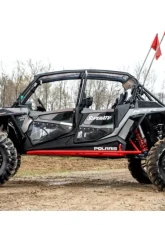 SuperATV 4" Dual Billet Portal Gear Lift Kit w/ 15% Gear Reduction & Frame Stiffener Polaris RZR XP Turbo S 2 Seater 2018-2021                                     - PGHD-1-75-152-B-FS - Image 4