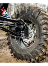 SuperATV 4" Dual Billet Portal Gear Lift Kit w/ 15% Gear Reduction & Frame Stiffener Polaris RZR XP Turbo S 2 Seater 2018-2021                                     - PGHD-1-75-152-B-FS - Image 5