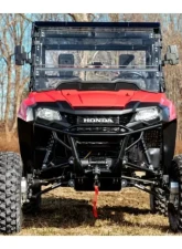 SuperATV 4" Dual Billet Portal Gear Lift Kit w/ 15% Gear Reduction Honda Pioneer 700 2017+                                     - PGHD-3-37-151-B - Image 4