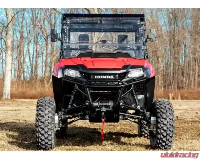 SuperATV 4" Dual Billet Portal Gear Lift Kit w/ 15% Gear Reduction Honda Pioneer 700 2017+ - PGHD-3-37-151-B