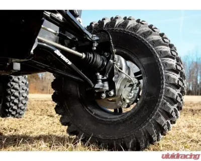 SuperATV 4" Dual Billet Portal Gear Lift Kit w/ 15% Gear Reduction Honda Pioneer 700 2017+ - PGHD-3-37-151-B