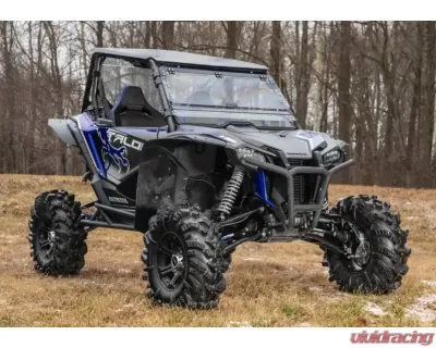 SuperATV 4" Dual Billet Portal Gear Lift Kit w/ 15% Gear Reduction & Frame Stiffener Honda Talon 1000X 2018+ - PGHD-3-82-151-B-FS