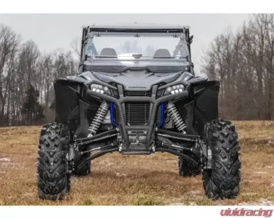 SuperATV 4" Dual Billet Portal Gear Lift Kit w/ 15% Gear Reduction & Frame Stiffener Honda Talon 1000X 2018+ - PGHD-3-82-151-B-FS