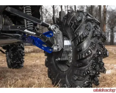 SuperATV 4" Dual Billet Portal Gear Lift Kit w/ 15% Gear Reduction & Frame Stiffener Honda Talon 1000X 2018+ - PGHD-3-82-151-B-FS