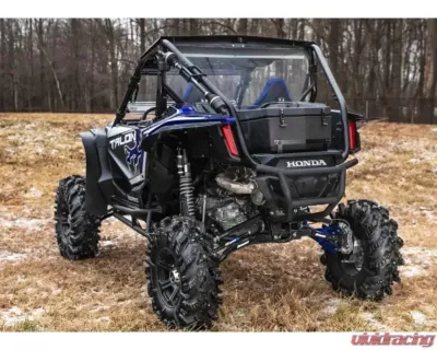 SuperATV 4" Dual Billet Portal Gear Lift Kit w/ 15% Gear Reduction & Frame Stiffener Honda Talon 1000R 2019+ - PGHD-3-83-151-B-FS