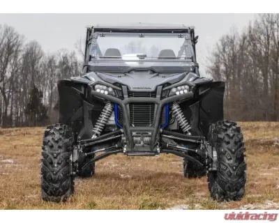 SuperATV 4" Dual Billet Portal Gear Lift Kit w/ 15% Gear Reduction & Frame Stiffener Honda Talon 1000R 2019+ - PGHD-3-83-151-B-FS