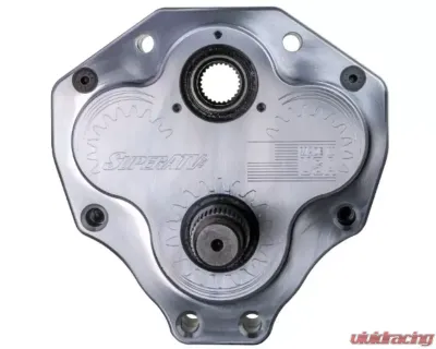 SuperATV 4" Dual Billet Portal Gear Lift Kit w/ 15% Gear Reduction & Frame Stiffener Can-AM Defender w/ Big Lift Kit 2016-2021 - PGHD-7-67-153-B-FS