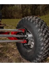 SuperATV 4" Dual Billet Portal Gear Lift Kit w/ 15% Gear Reduction & Frame Stiffener Can-AM Maverick X3 2017+                                     - PGHD-7-72-151-B-FS - Image 4