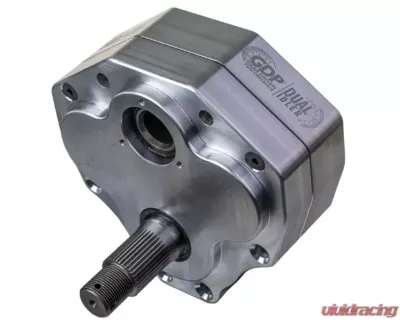 SuperATV 4" Dual Billet Portal Gear Lift Kit w/ 15% Gear Reduction & Frame Stiffener Can-AM Maverick X3 2017+ - PGHD-7-72-151-B-FS