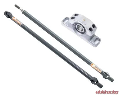 SuperATV U Series Rhino Driveline Heavy-Duty Front & Rear Prop Shaft Polaris RZR XP 4 1000 w/ Cast Carrier Bearing 2014+ - PRP01-003F-002R-0-C