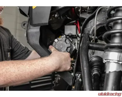 SuperATV 4500 Lb. Ready-Fit Winch Can-AM Defender 2020+ - QWM-CA-DEF20-4500