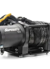 SuperATV 4500 Lb. Ready-Fit Winch Honda Pioneer 1000 2016-2021                                     - QWM-H-PIO1K-4500 - Image 2