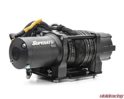 SuperATV 4500 Lb. Ready-Fit Winch Honda Pioneer 1000 2016-2021 - QWM-H-PIO1K-4500