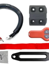 SuperATV 4500 Lb. Ready-Fit Winch Honda Pioneer 1000 2016-2021                                     - QWM-H-PIO1K-4500 - Image 5