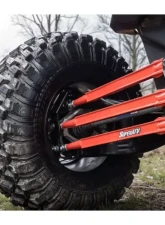 SuperATV 64 Inch Wide Red Boxed Radius Arms Complete Kit (6 Rods) Can-AM Maverick X3 2017+                                     - RA-CA-X3-001-14 - Image 2